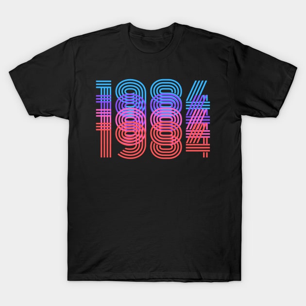 1984 Neon T-Shirt by GeekOwl Trade